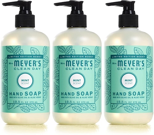 Mrs. Meyer's Hand Soap With Essential Oils (3-Pack)