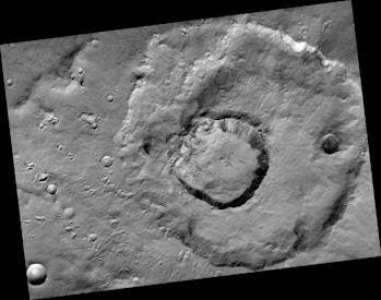 large crater on Mars