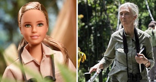Jane Goodall just got her own Barbie doll — and it's made out of recycled plastic of course. 