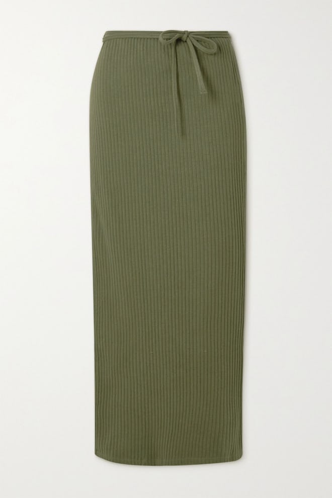 Baserange Ribbed Brig Skirt