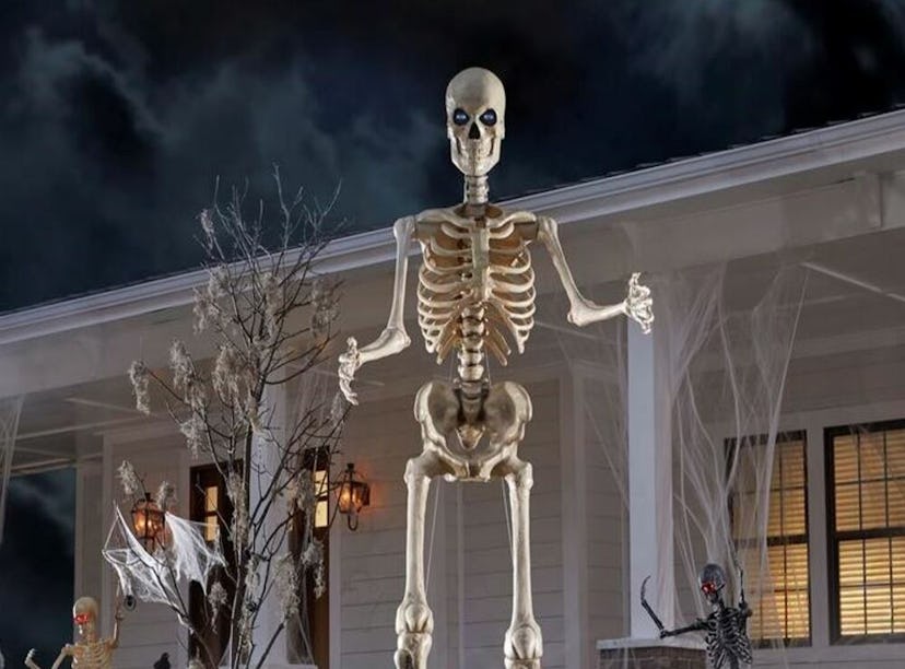 Home Depot's Halloween 2022 decorations include the returning 12 foot skeleton and more.