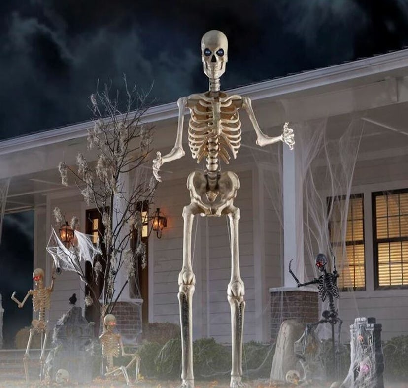 Home Depot's Halloween 2022 decorations include the returning 12 foot skeleton and more.