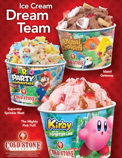 Cold Stone's Nintendo Ice Cream Creations Include An Animal Crossing Treat