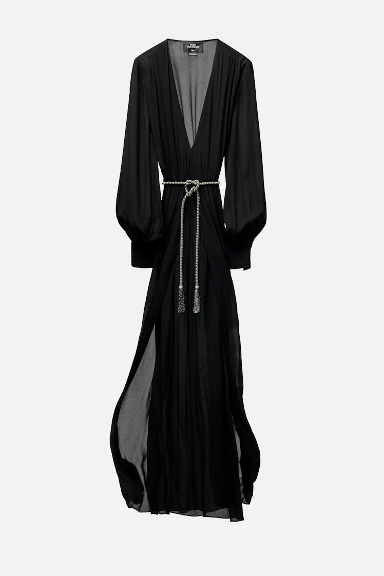 Zara black maxi dress