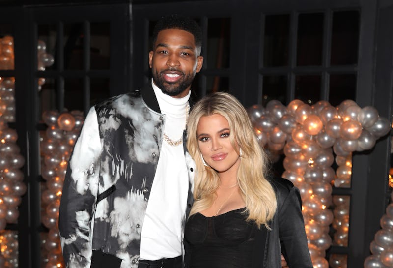 Tristan Thompson and Khloe Kardashian in 2018