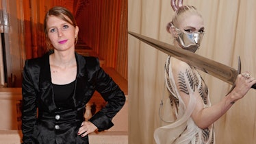 Chelsea Manning and Grimes