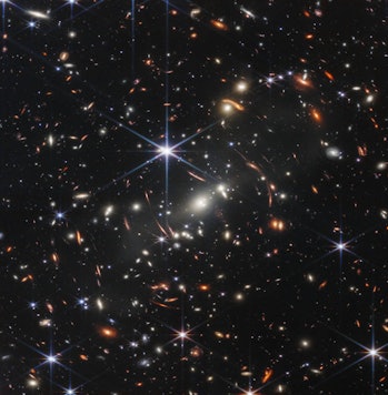 photo of stars and galaxies in space