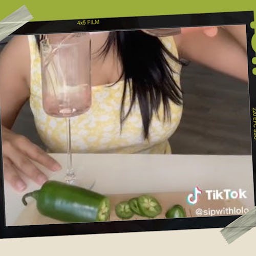 On TikTok, spicy rosé is the new viral drink of the summer.