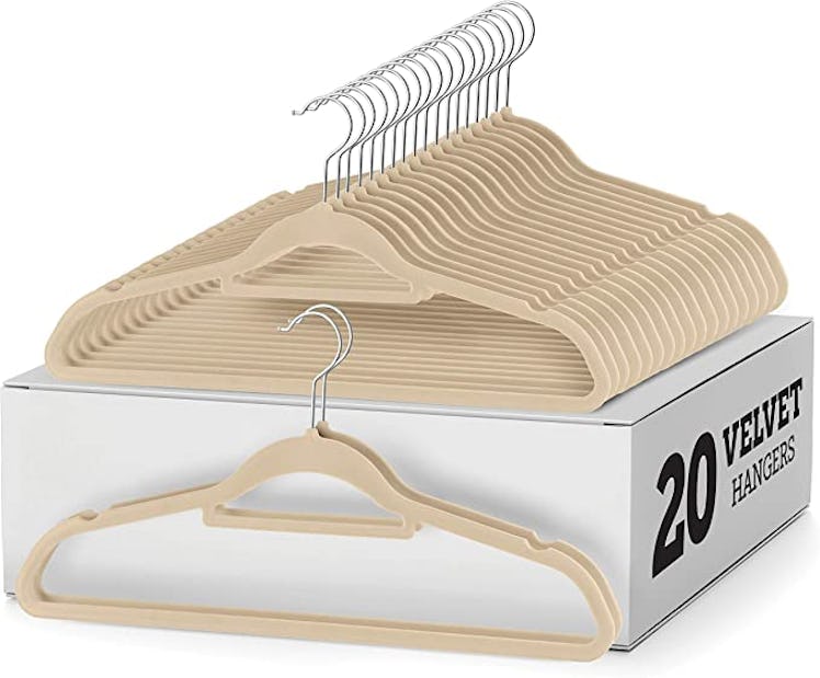 ZOBER Premium Velvet Hangers (20-pack)