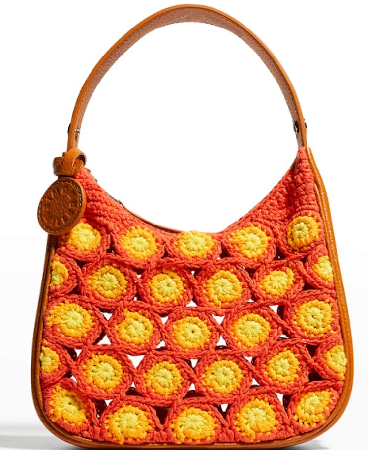 Crochet Snap Shoulder Bag