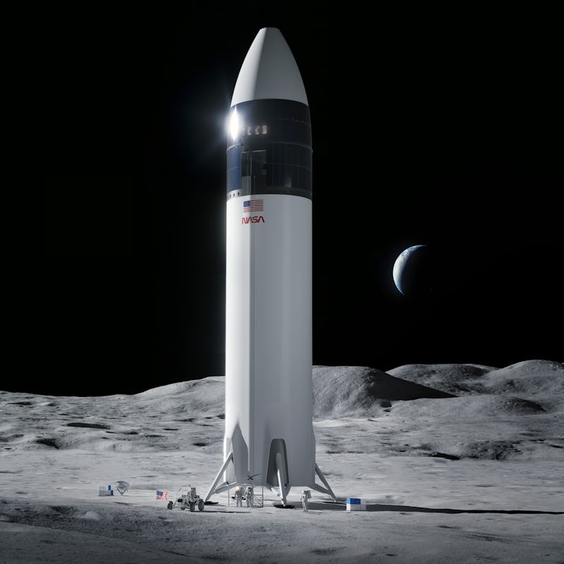 NASA spacex starship hls