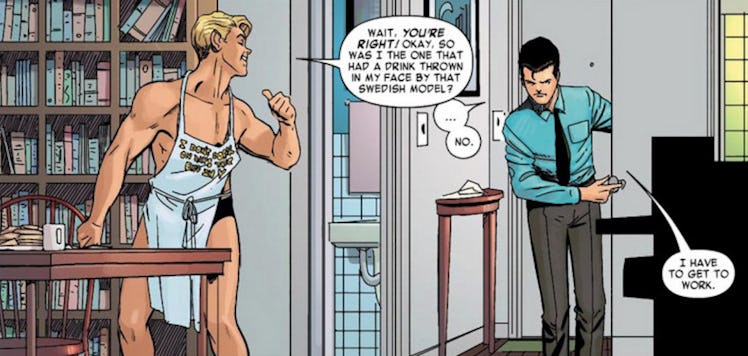 Johnny Storm, Reed Richards