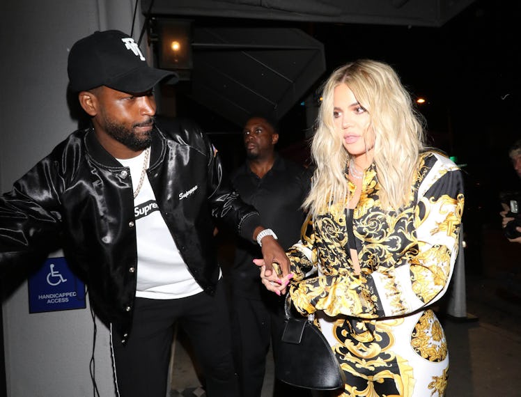 Tristan Thompson and Khloe Kardashian caught by paparazzi