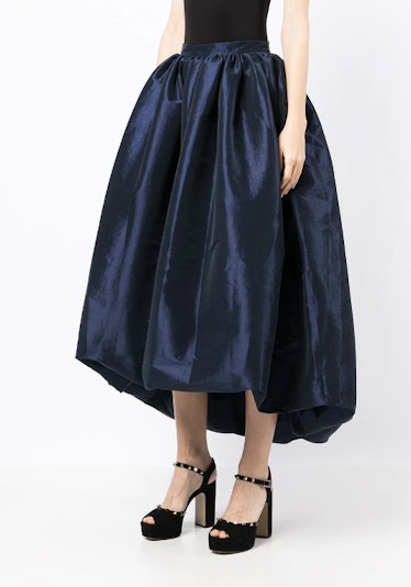 Nina Silk-Blend Skirt