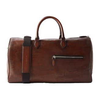 Berluti Jour Off Scritto Leather Holdall