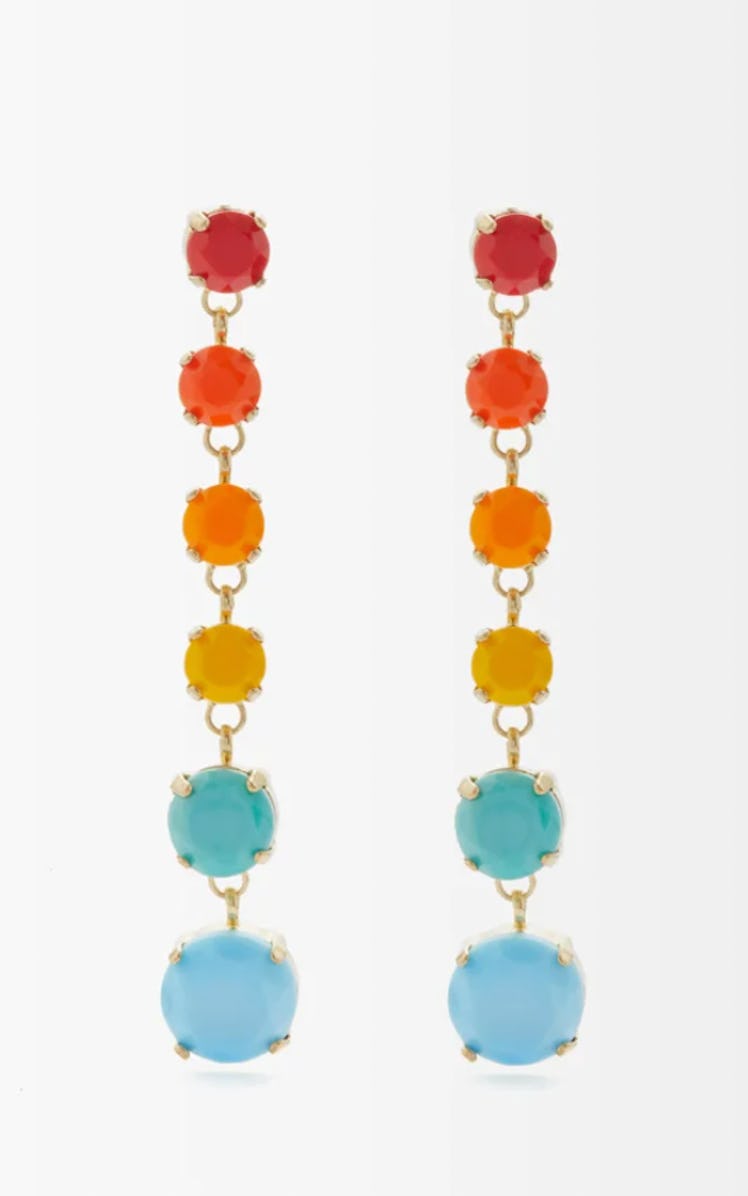 Simply Brite Crystal Drop Earrings