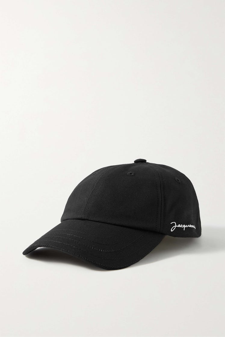 La Casquette embroidered cotton-twill baseball cap