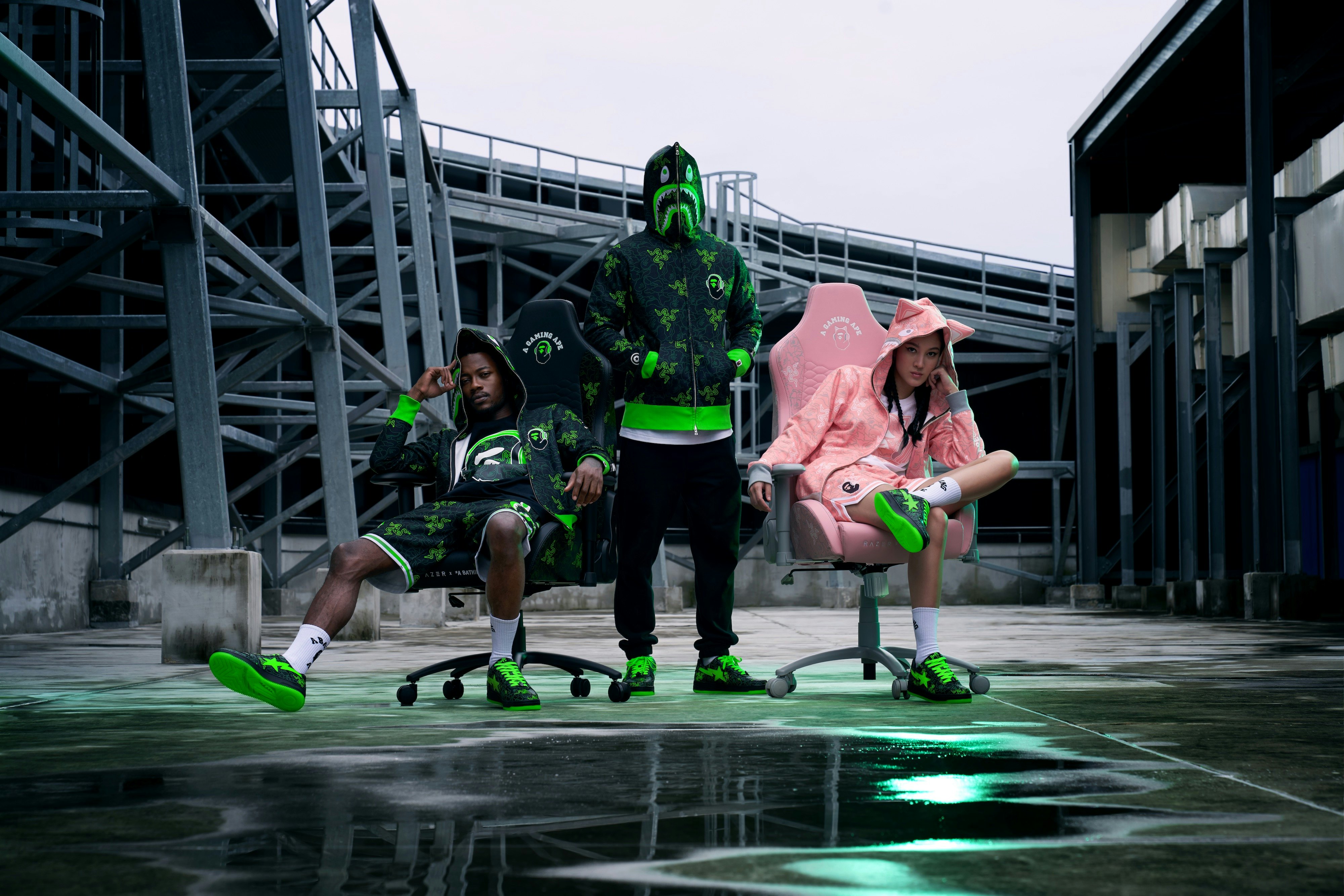 Bape and Razer wrap all your gaming needs in 'Cloud Camo'
