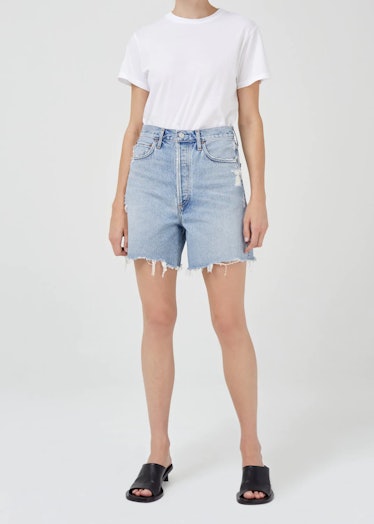 AGOLDE denim shorts