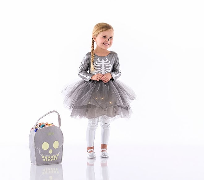 toddler halloween costume skeleton