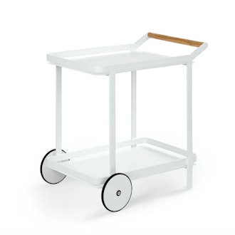 Boden White Bar Cart