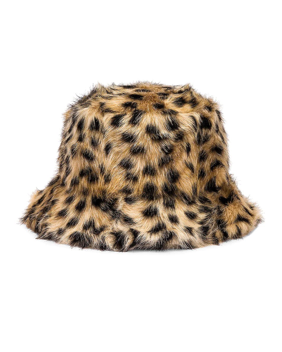 Stand Studio Wera Faux Fur Bucket Hat