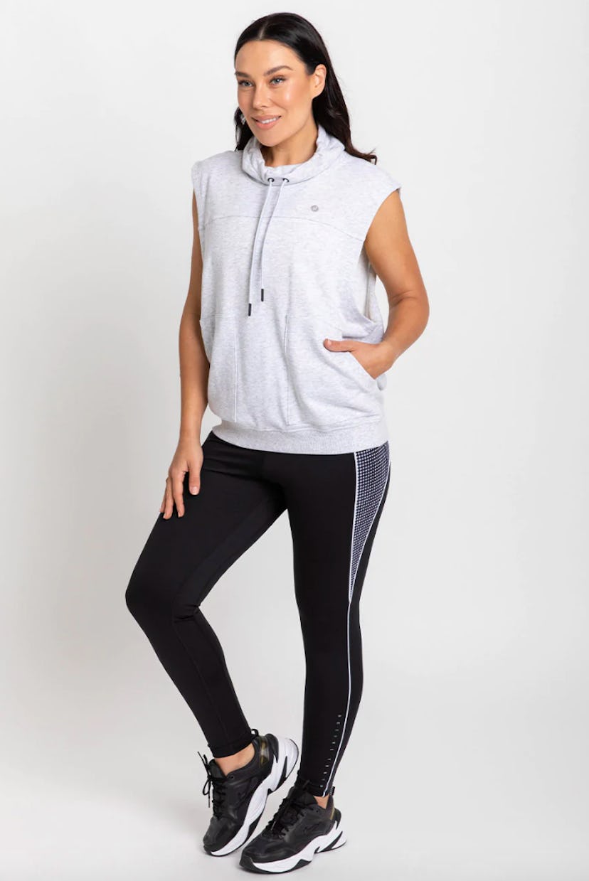 Active Truth Sleeveless High-Neck Sweater