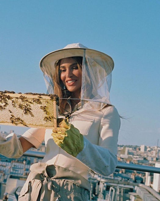 Negin Mirsalehi beekeeper suit