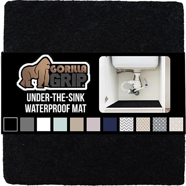 Gorilla Grip Quick Dry Waterproof Under Sink Mat Liner