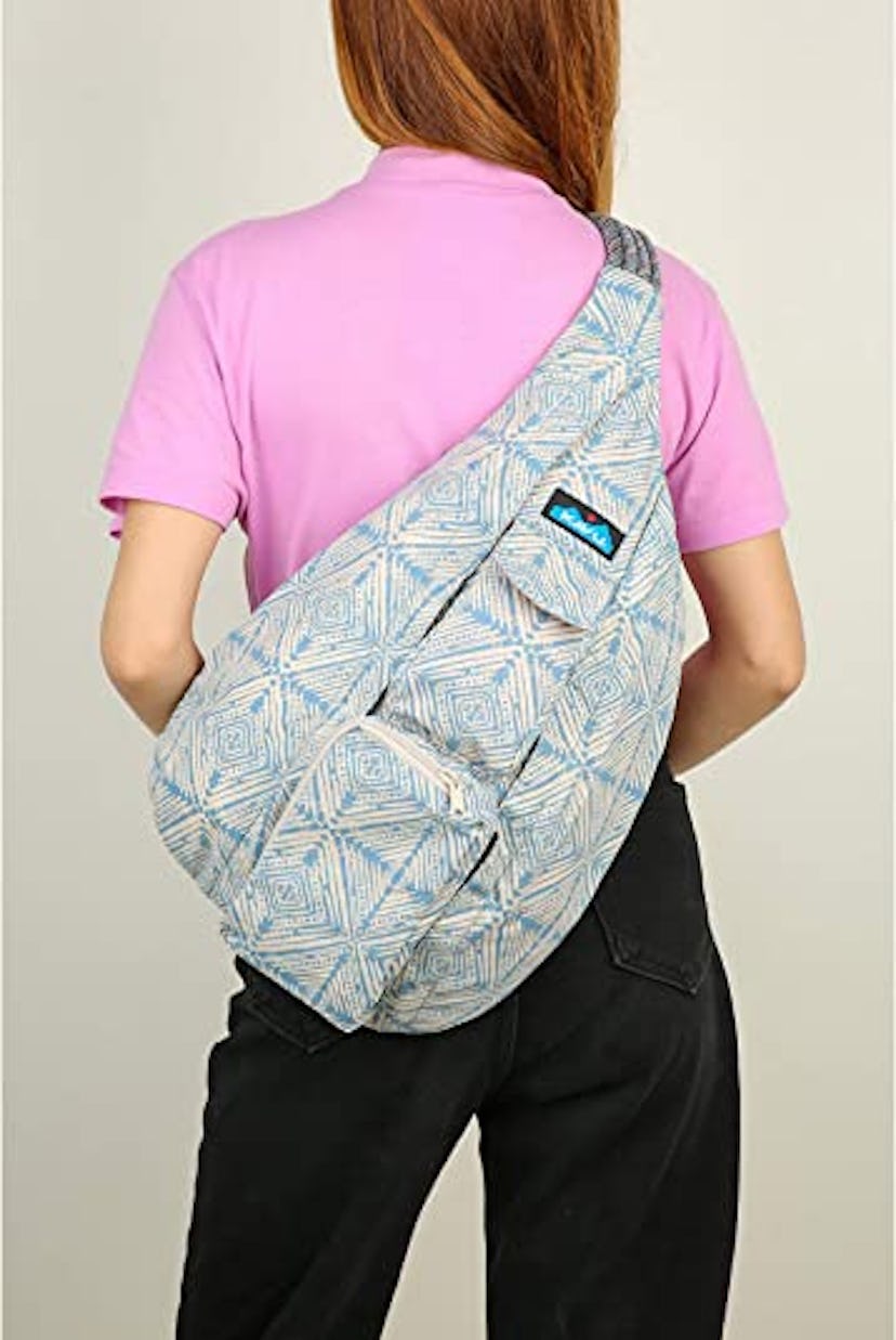 KAVU Rope Sack Sling Crossbody Backpack