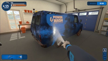 A screenshot from PowerWash Simulator on the Xbox Game Pass