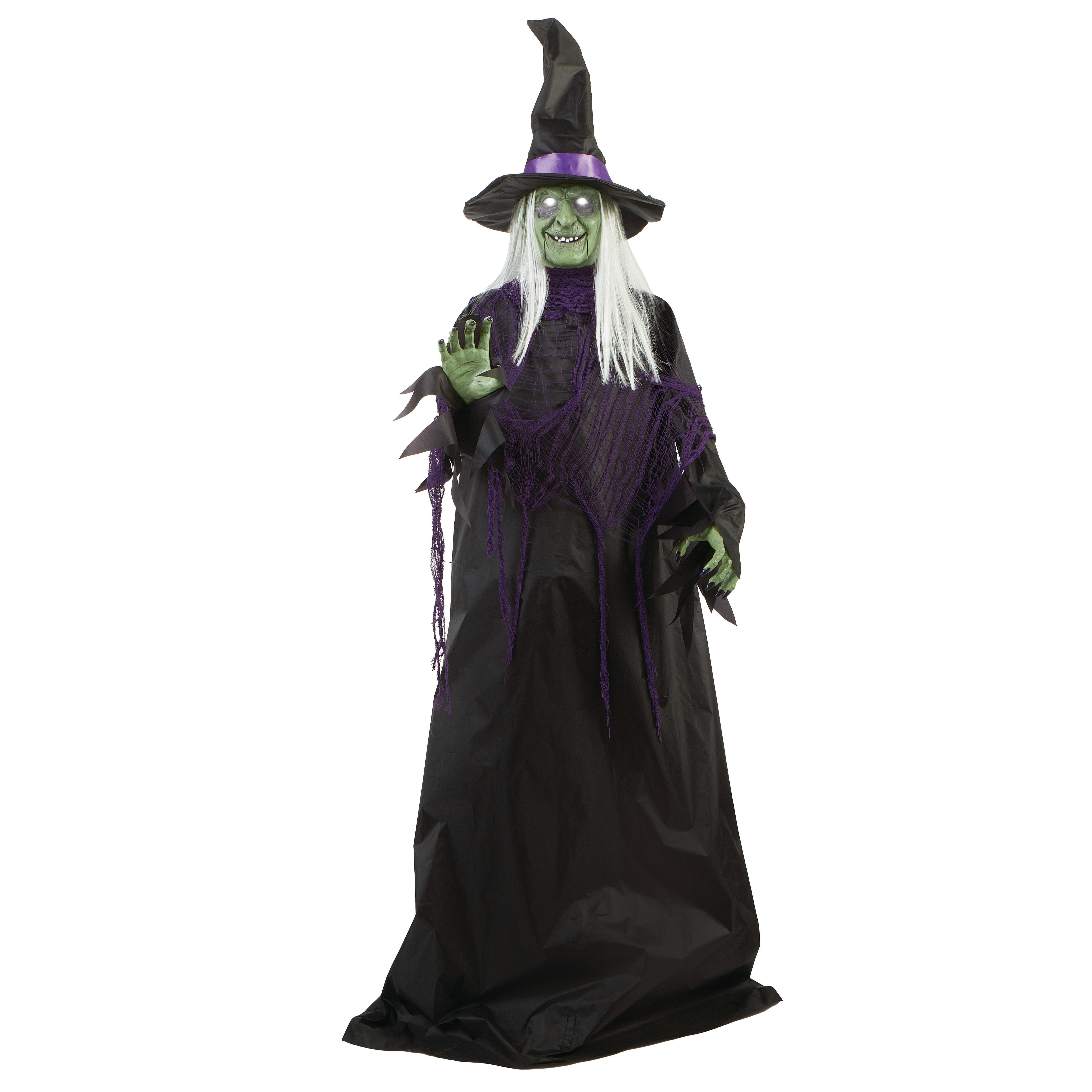 Spirit Halloween Witch 2022 Home Depot S Halloween 2022 Decorations 15 Foot Phantom 12 Foot Flying Witch More