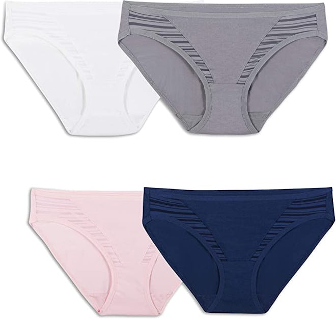 Fruit of the Loom Coolblend Moisture-Wicking Panties (4-Pack)