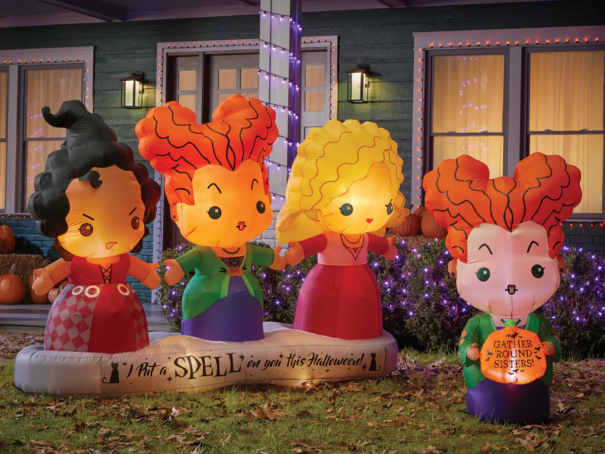 The Home Depot Is Selling Hocus Pocus-Themed Inflatables for Halloween The Home Depot Is Selling Hocus Pocus-Themed Inflatables for Halloween