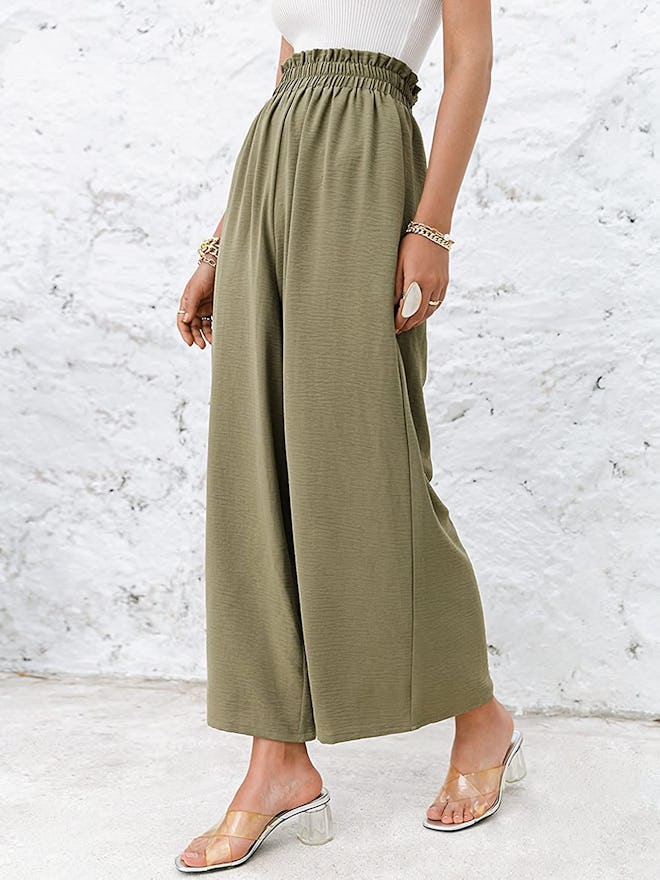 Eteviolet High Waisted Wide Leg Pants