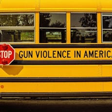 Gun violence activist Manuel Oliver Drove 52 empty school buses to Ted Cruz's house, each empty seat...