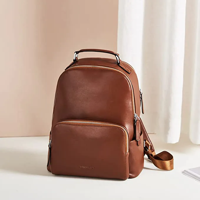 brown leather backpack like the mom had in outdaughtered Mroede Laptop for Women,Leather Backpack with Laptop Compartment Fit 15.6 inch Laptops,Carry-on Travel Backpacks,Casual Daypack for Work Business Weekender College,Brown : Electronics This multi Im always curious what ends