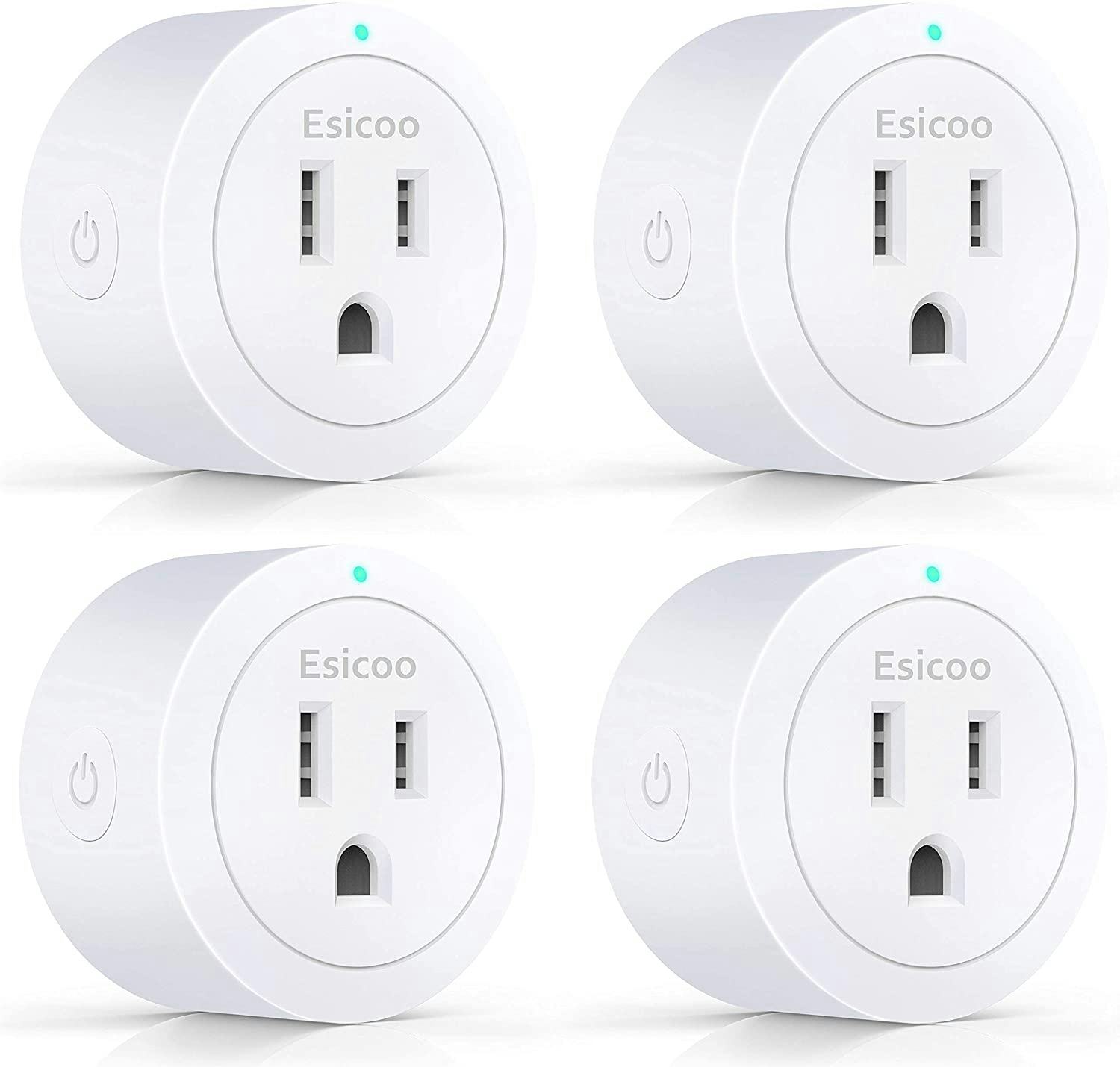 Esicoo Smart Plugs (4-Pack)