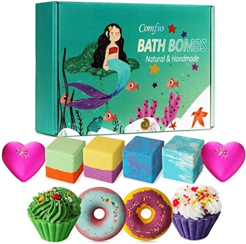 Comfso Bath Bombs for Kids (Set of 10)