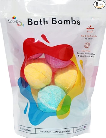 Spa-Da Kids Bath Bombs (Set of 8)