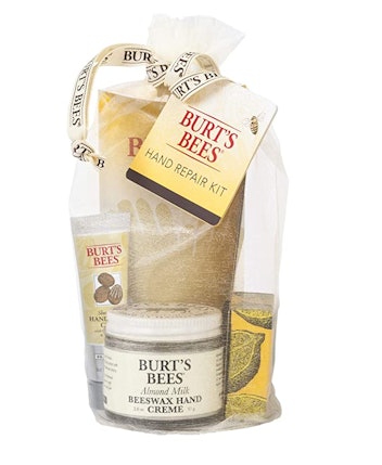 Burt's Bees Gift Set, 3 Hand Repair Moisturizing Products - Almond & Milk Cream, Lemon Butter Cuticl...