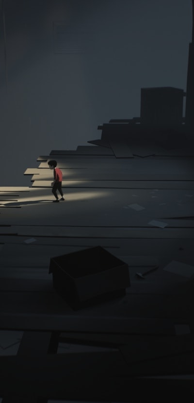A screenshot from the game INSIDE