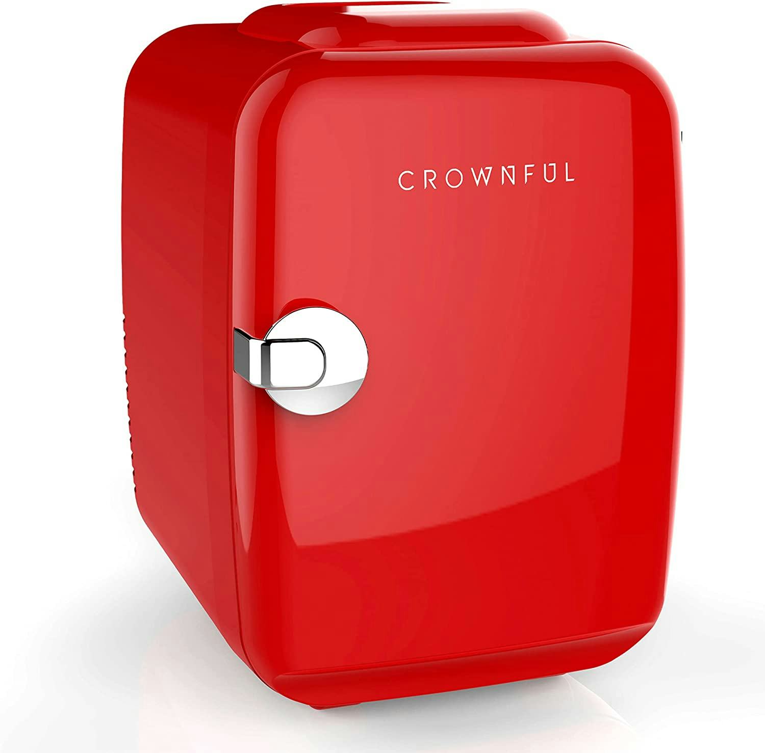 CROWNFUL Mini Fridge
