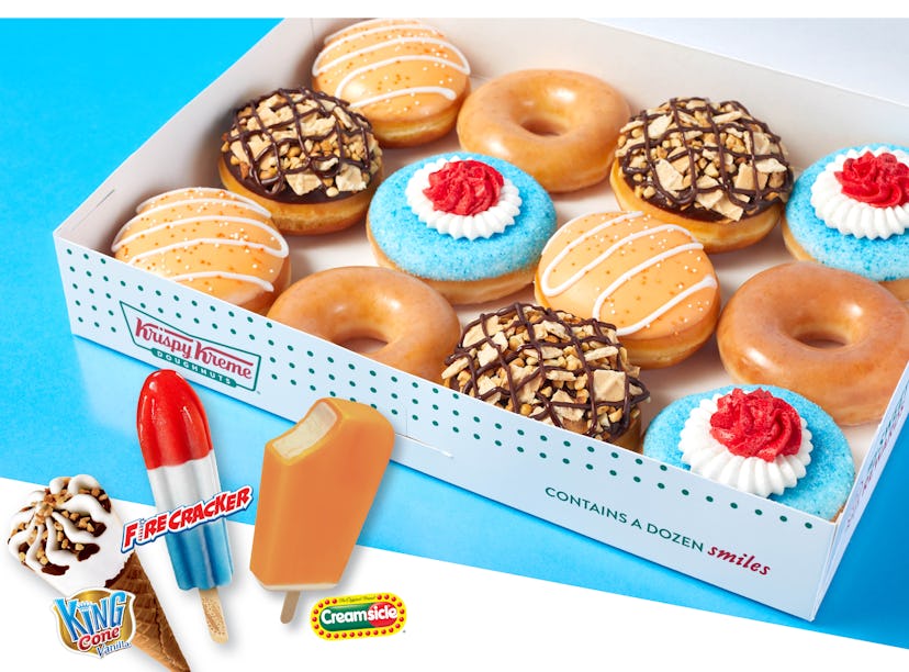 Krispy Kreme’s ice cream-inspired doughnuts are replacing your favorite frozen treats.