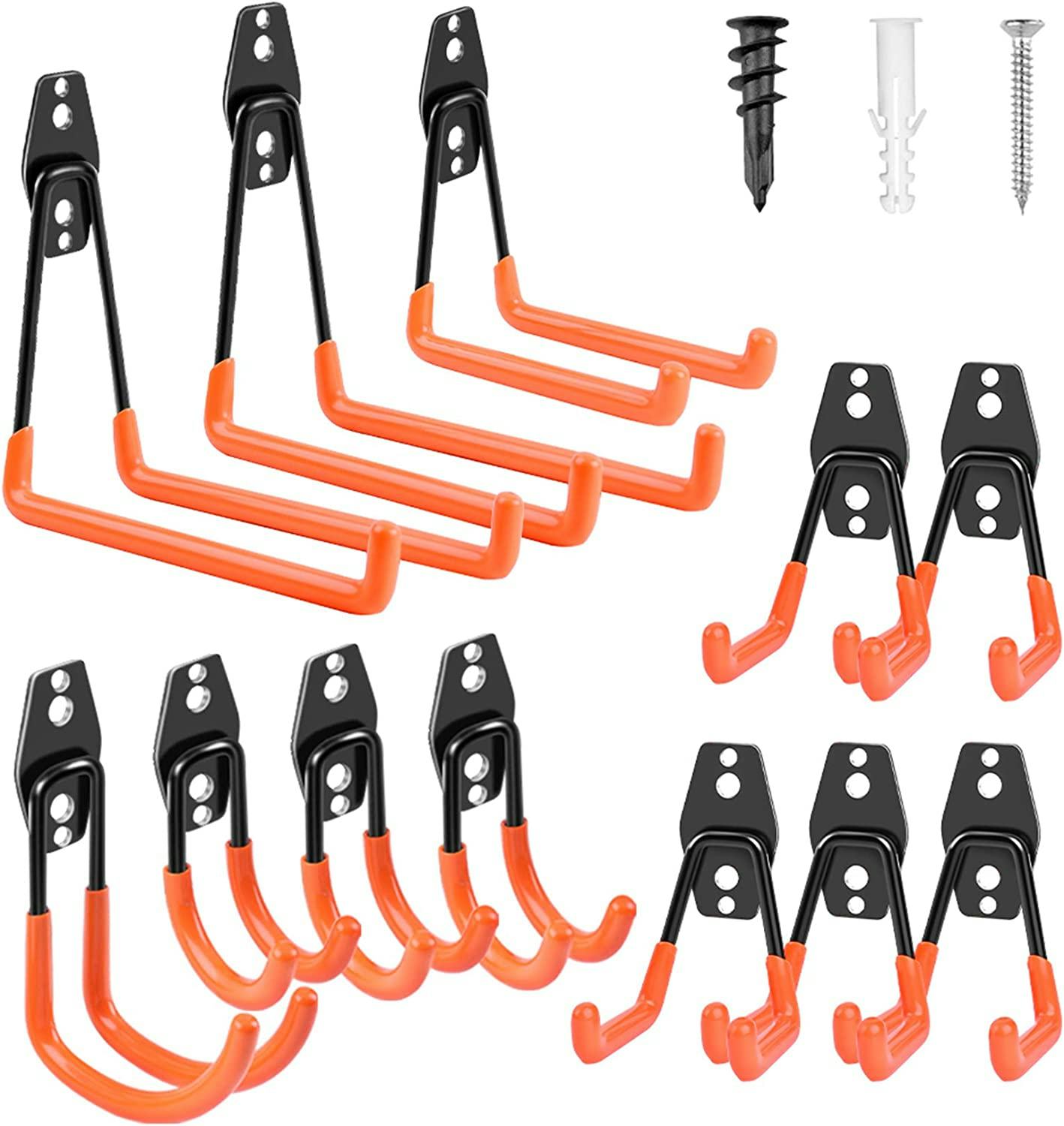 REMIAWY Garage Storage Hooks (12-Pack)