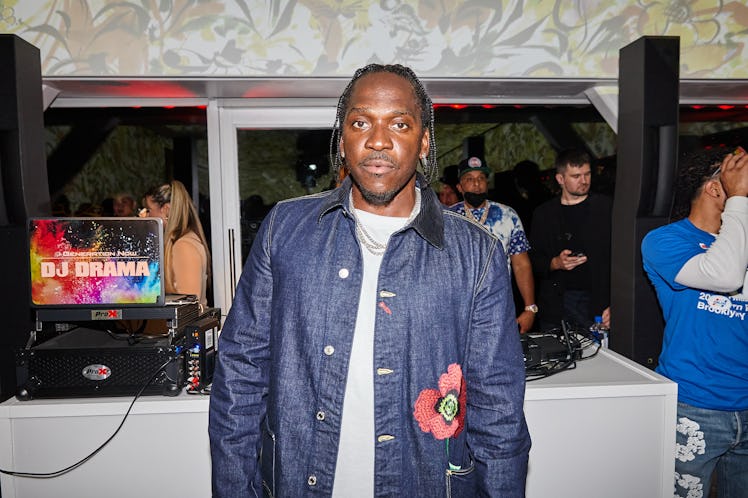 Pusha T at the Kenzo party in NYC