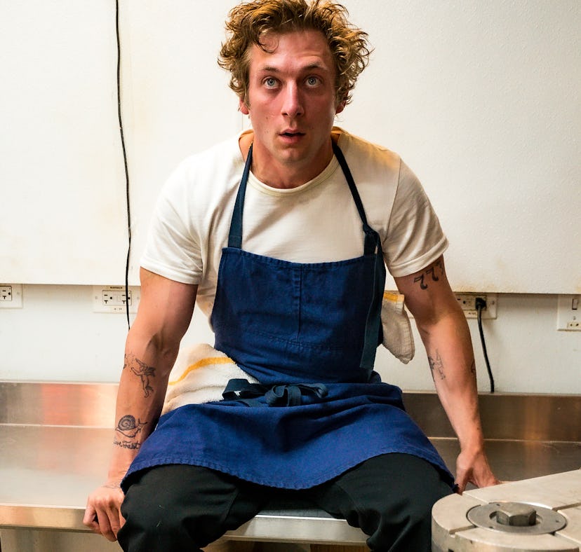 Jeremy Allen White told 'Vulture' if his tattoos as Carmy in 'The Bear' are real.