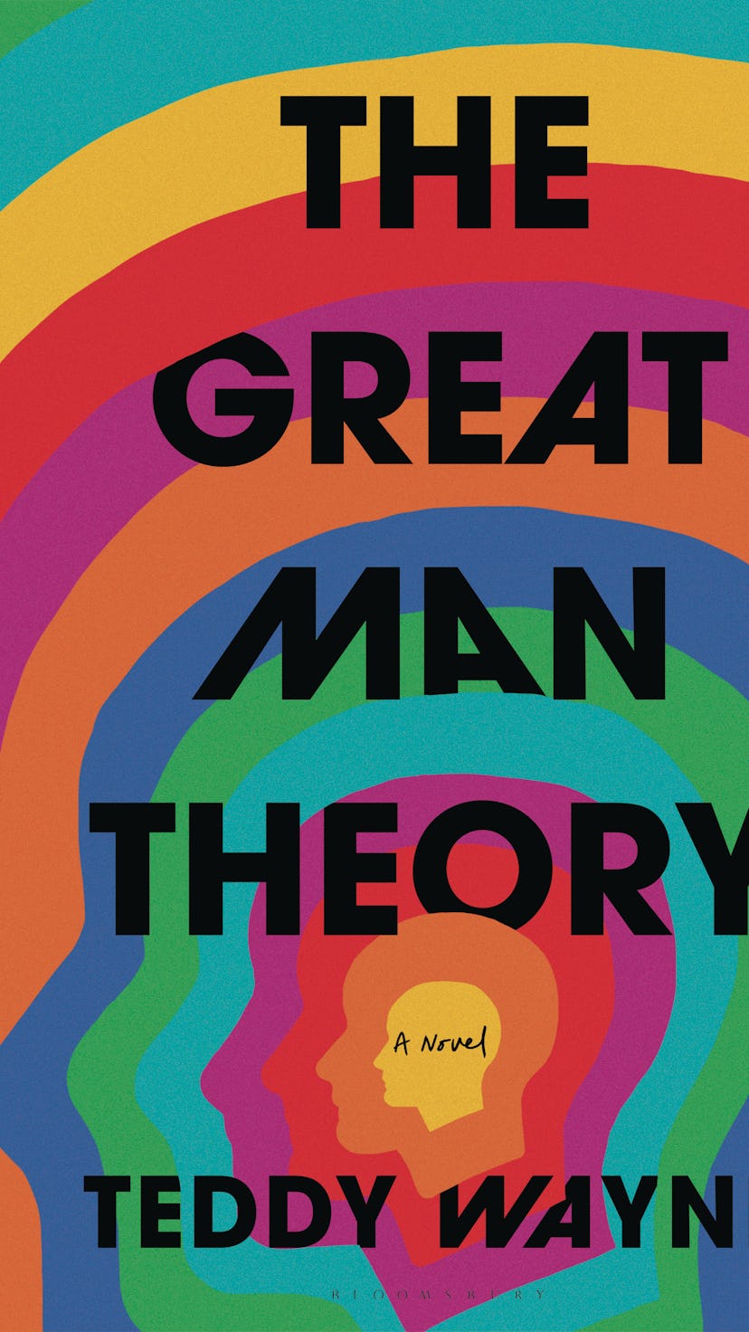 The cover of the book 'The Great Man Theory' by Teddy Wayne
