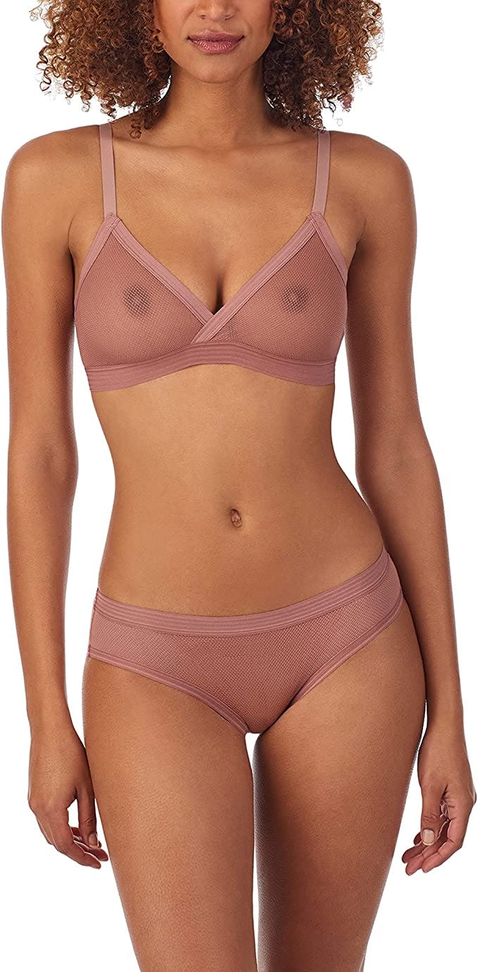 DKNY Sheer Stripe Bralette