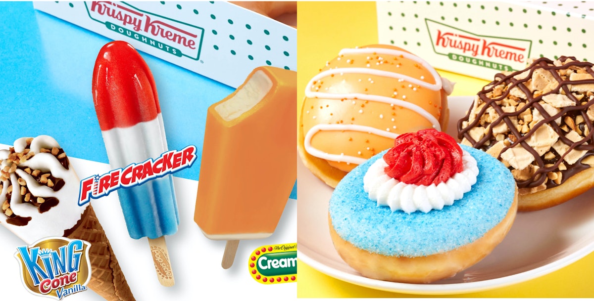 Taste OG Ice Cream Truck Treats In Doughnut Form With Krispy Kreme’s ...